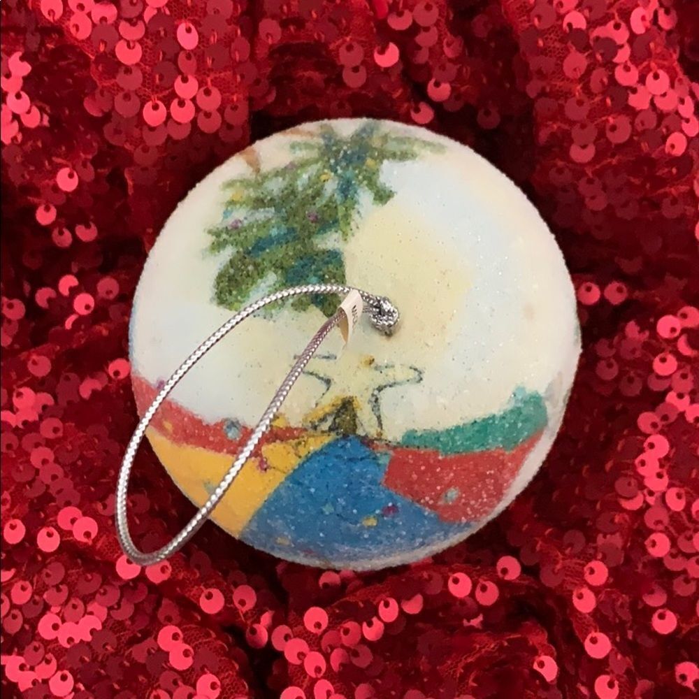 Santana Beach Christmas Ornament 10 left. - Picture 10 of 12
